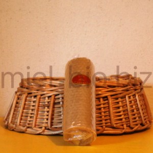 Bougie à la cire d'abeilles 25g Longueur 13 cm